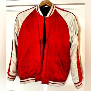 Levi’s reversible Bomber jacket- black/red - 40 gram Thermore thermal insulation